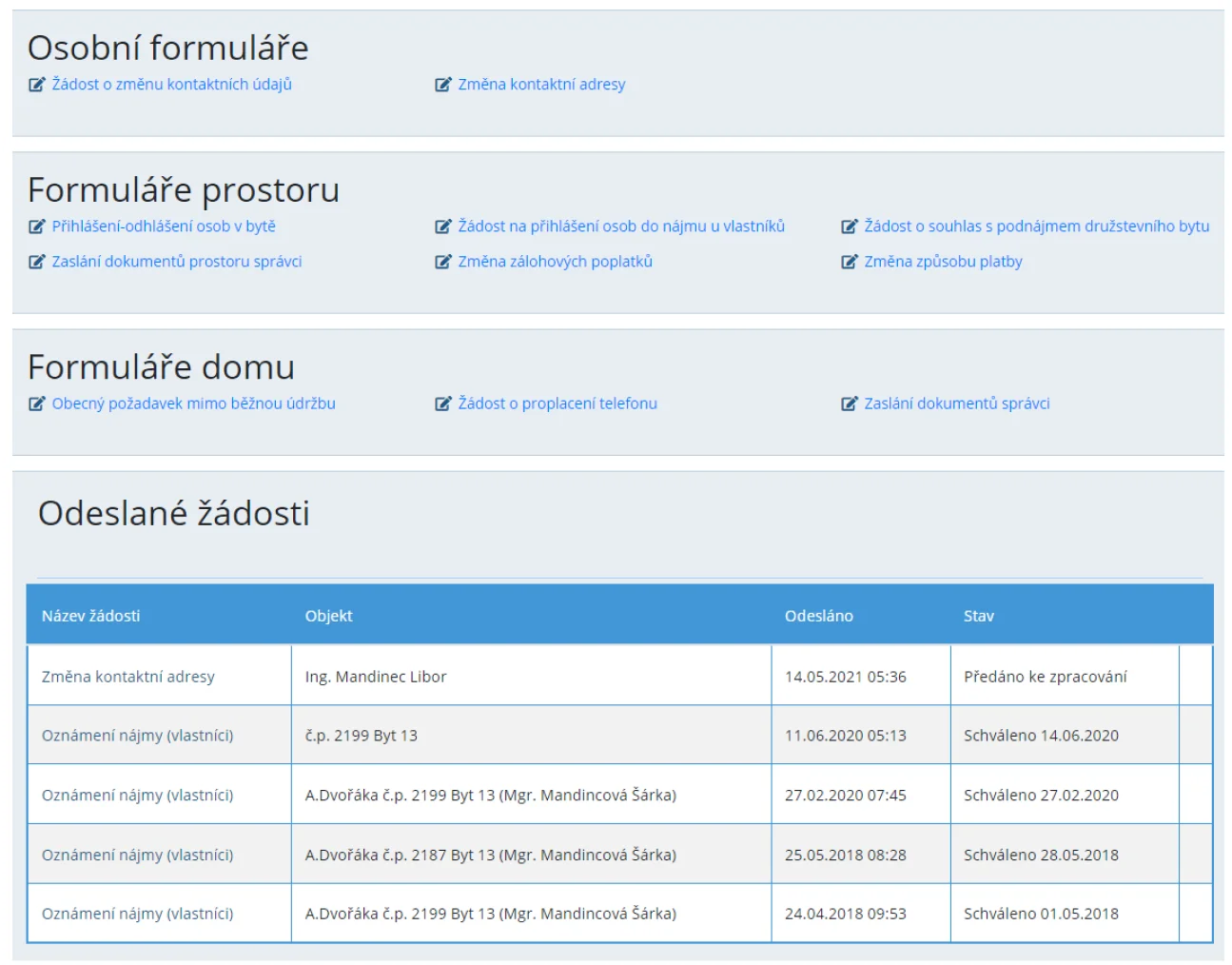 Vyřiďte vše potřebné přes webový portál